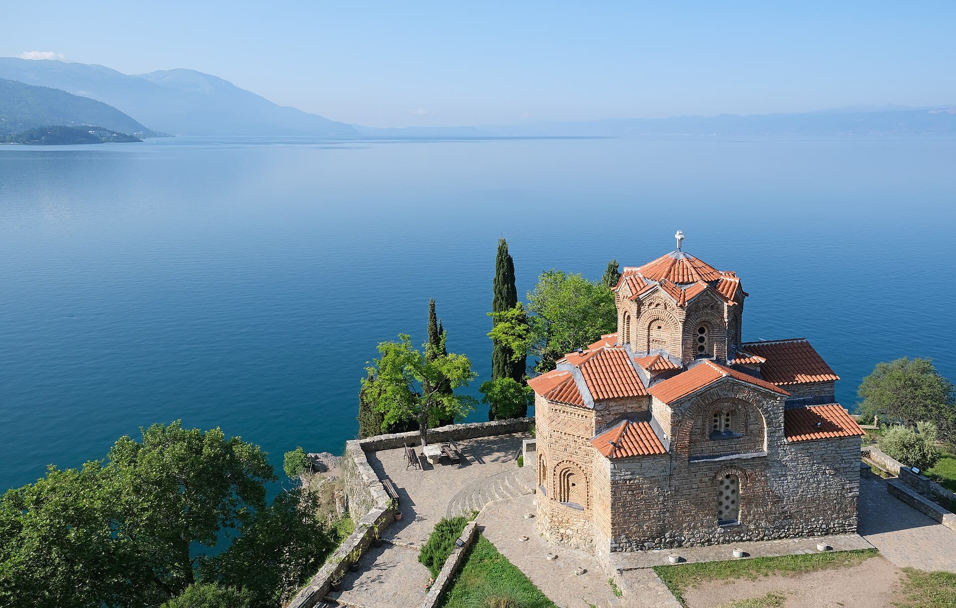 Church of St. John at Kaneo over Lake Ohrid