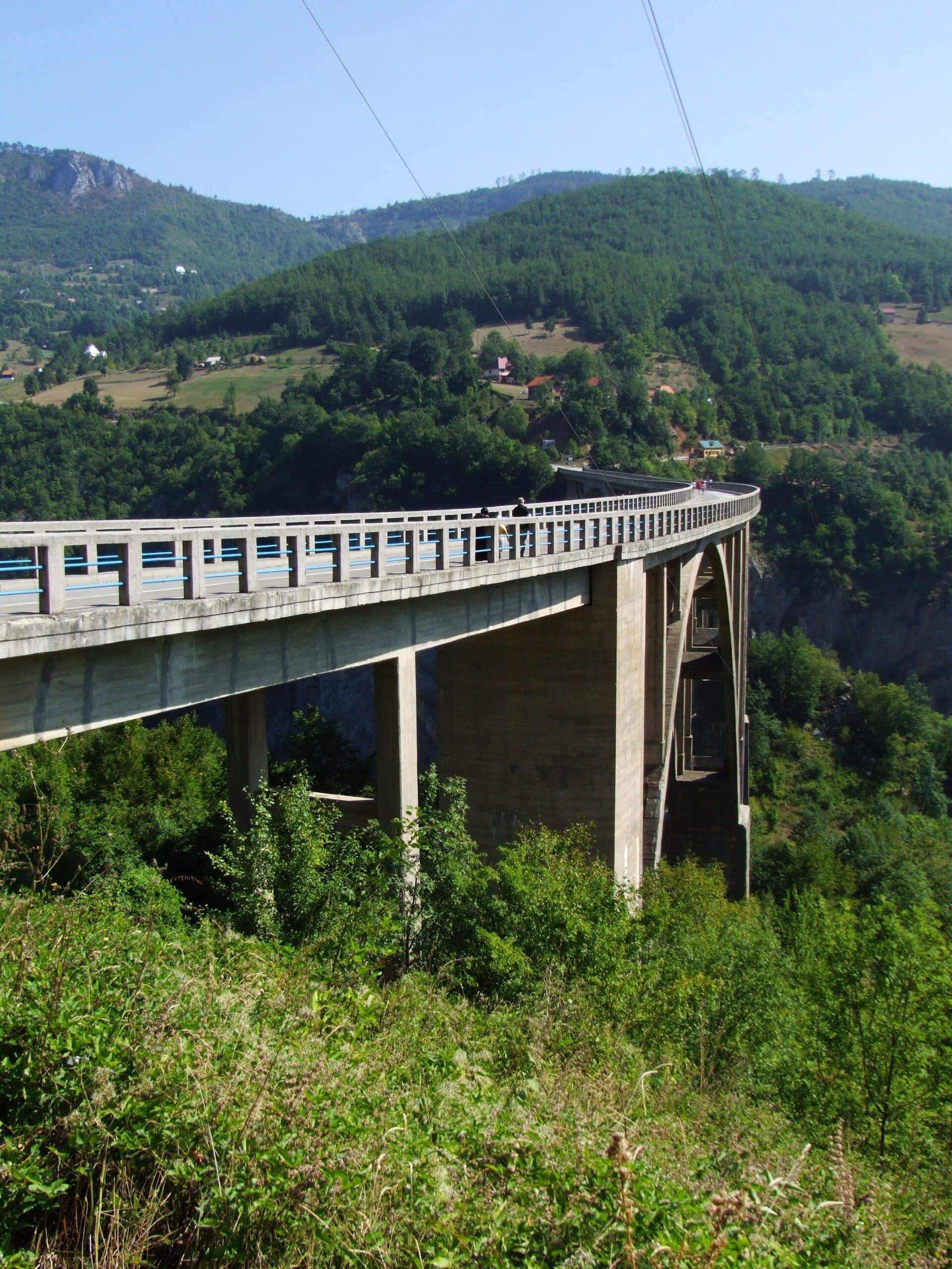Đurđevića Tara Bridge over the Tara Canyon